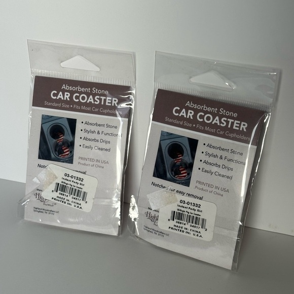 Instant Party Girl Car Coaster Set - Picture 2 of 3